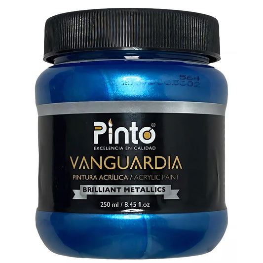 PINTURA ACRILICA PINTO VANGUARDIA 250ML METALICO 564 AZUL ELÉCTRICO 377564