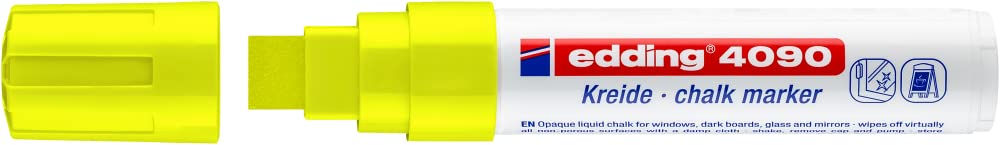 MARCADOR EDDING TIZA P/CRISTAL 4-15mm AMARILLO NEO 61-E-4090-65