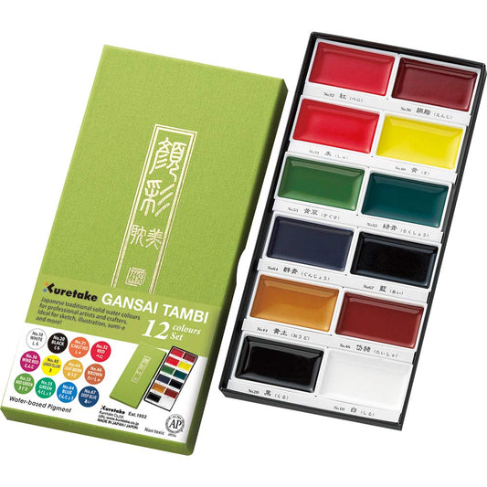 ACUARELA GANSAI TAMBI BASICO C12 MC20 12V 742012