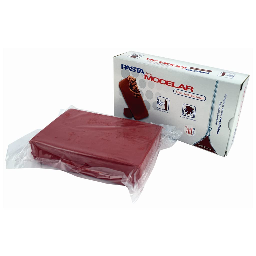 PASTA PARA MODELAR ATL TERRACOTA 500GRS 21206