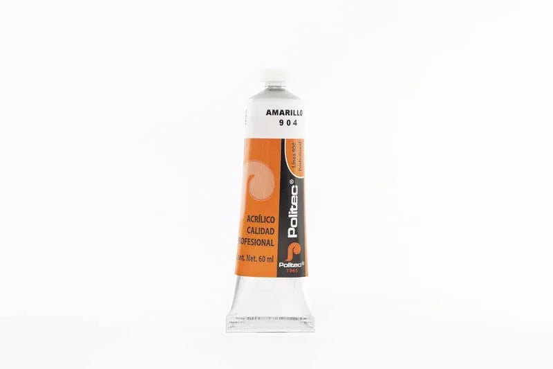 PINTURA ACRILICA POLITEC 60ML L-900 #902 NEGRO INTENSO 11919