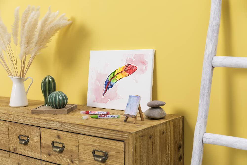 MARCADOR EDDING ACRYLIC 2-3mm AMARILLO PASTEL 61-E-5100-915