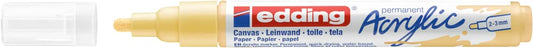 MARCADOR EDDING ACRYLIC 2-3mm AMARILLO PASTEL 61-E-5100-915