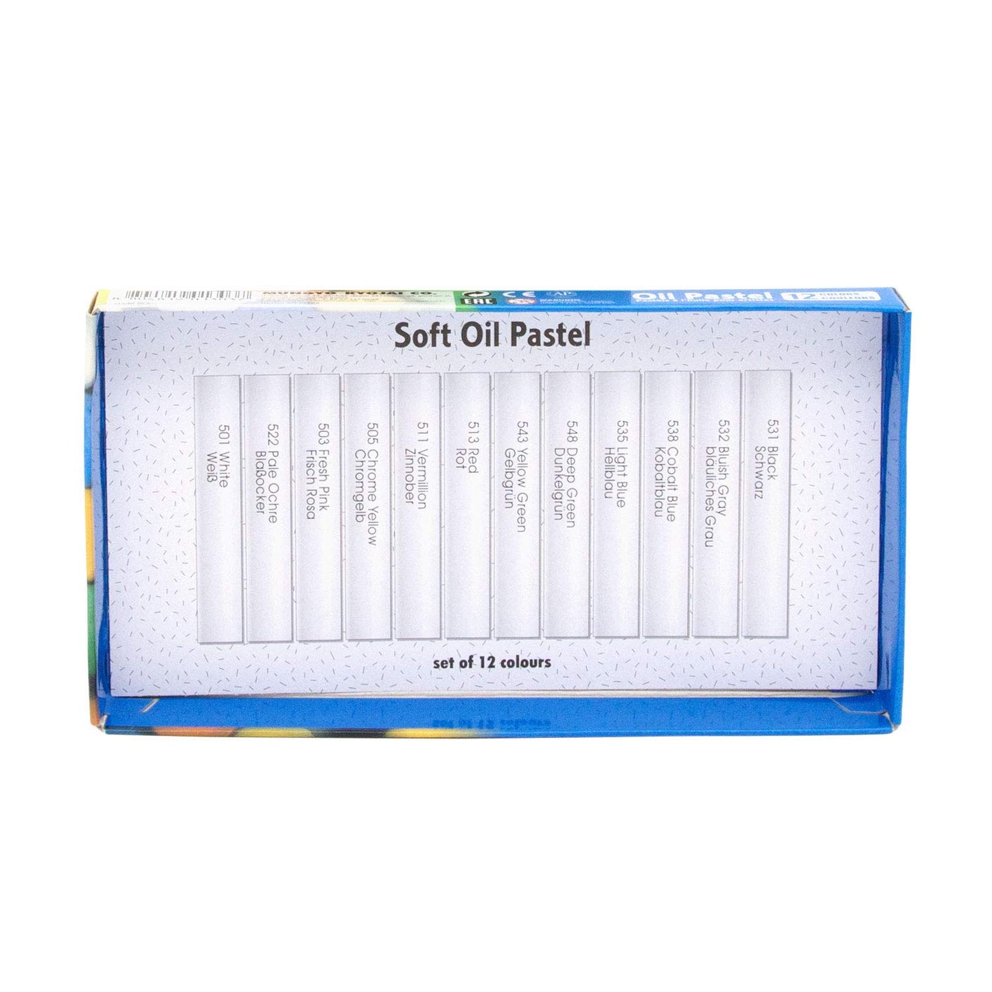 PASTEL AL OLEO MUNGYO MOP 12 FOR ARTISTS 731212
