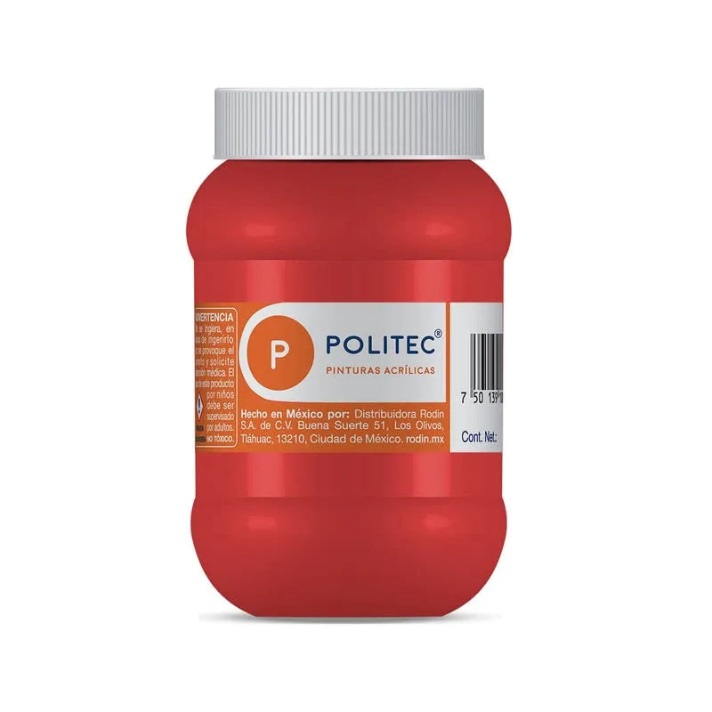 PINTURA POLITEC L-300 500ML 314 ROJO 14186