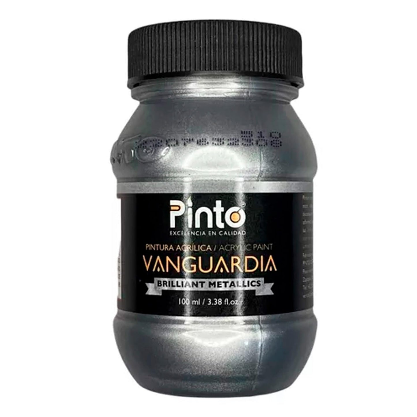 PINTURA ACRILICA PINTO VANGUARDIA 100ML METALICO 510 ALUMINIO 376510