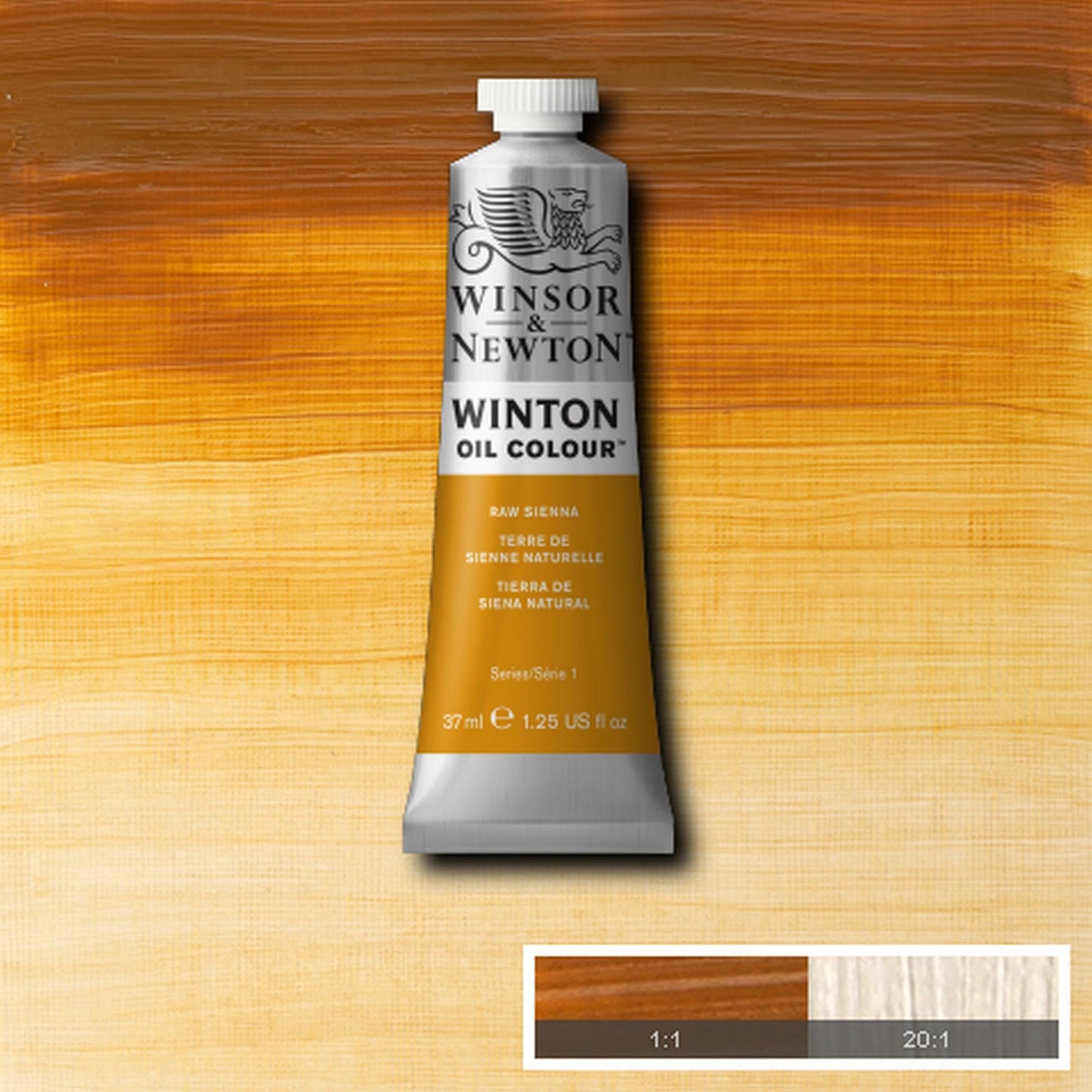 PINTURA AL OLEO W&N WINTON 37ML SIENA NATURAL NO 34 10284