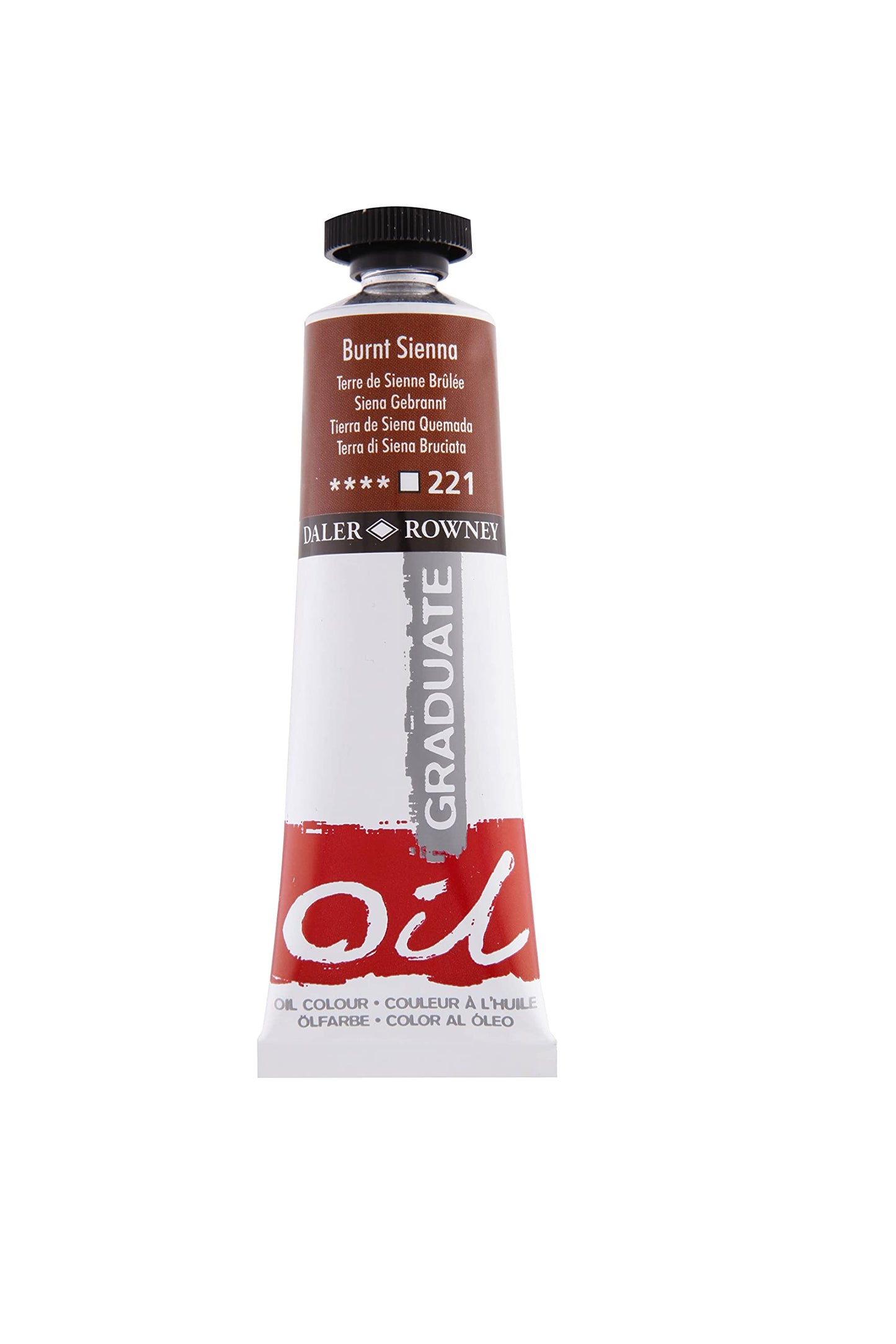 PINTURA AL OLEO GRAD OIL 38ML BURNT SIENNA 58262