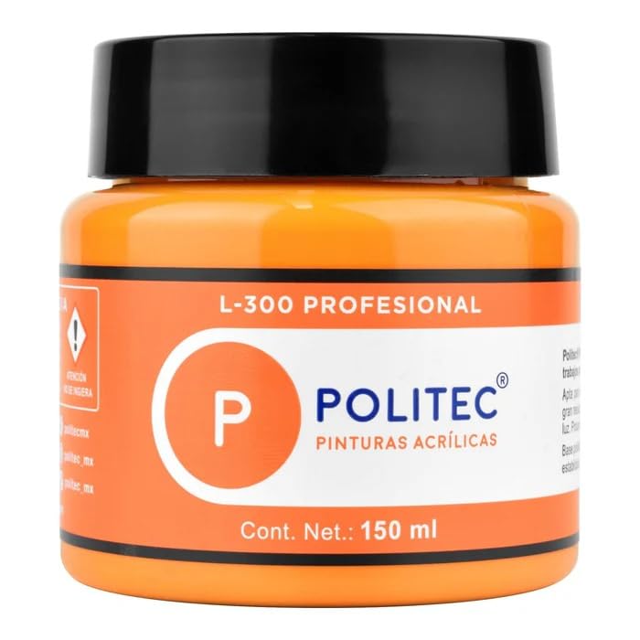 PINTURA POLITEC L-300 PROF. 150ML  3110 DORADO CADMIO 30932