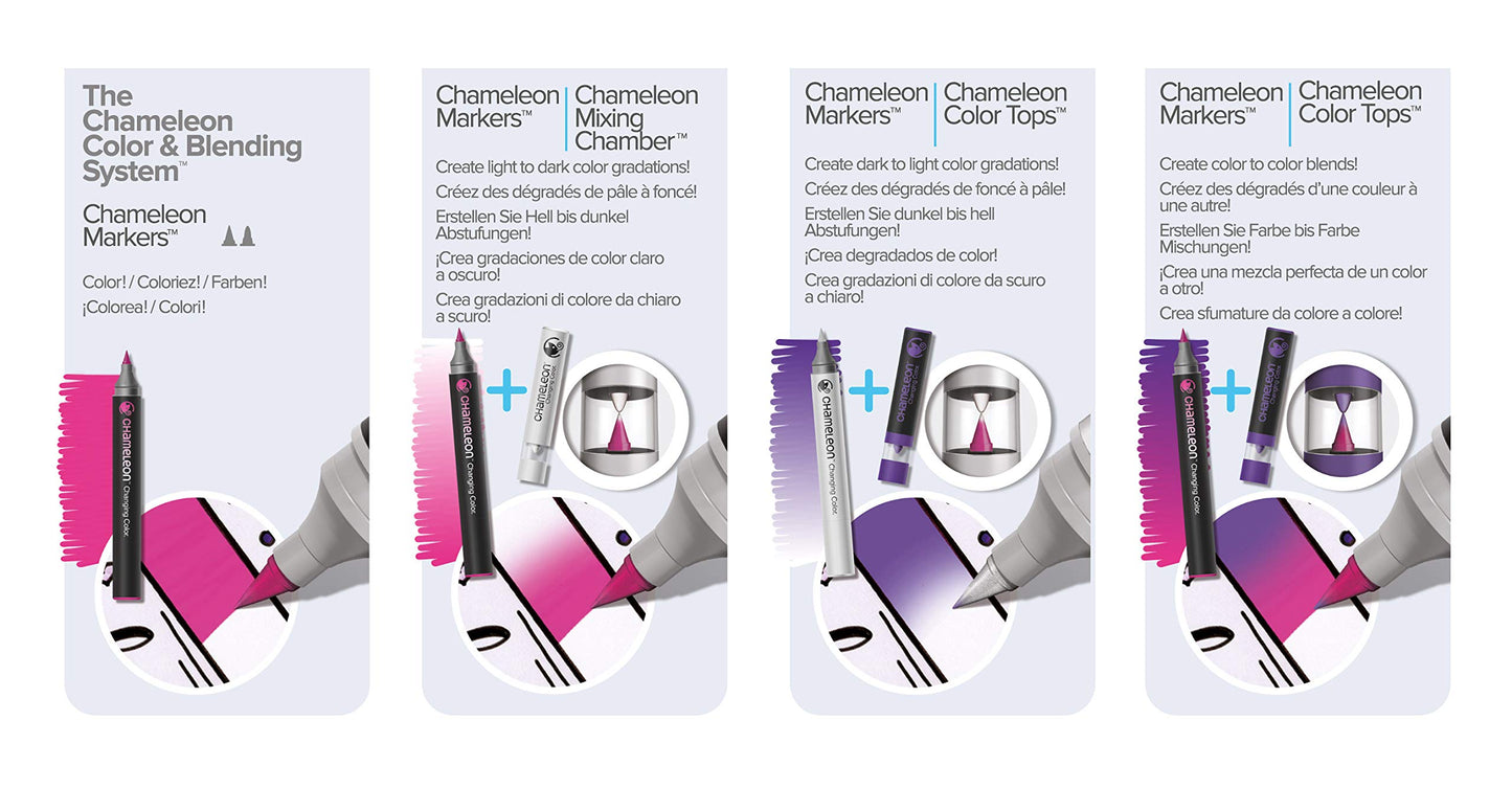 ROTULADORES CHAMELEON DOBLE PUNTA NO.03 ECHCS6603