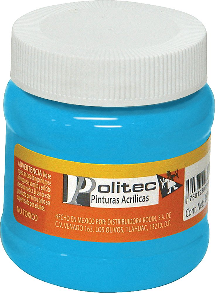 PINTURA POLITEC L-300 250ML 316 AZUL PASTEL 14197