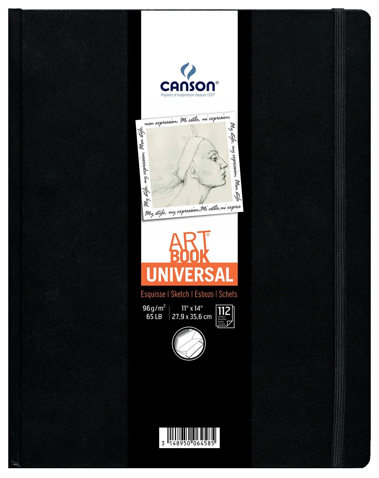 BLOCK CANSON UNIVERSAL 29.7X35.6CM 112H 96G 57539