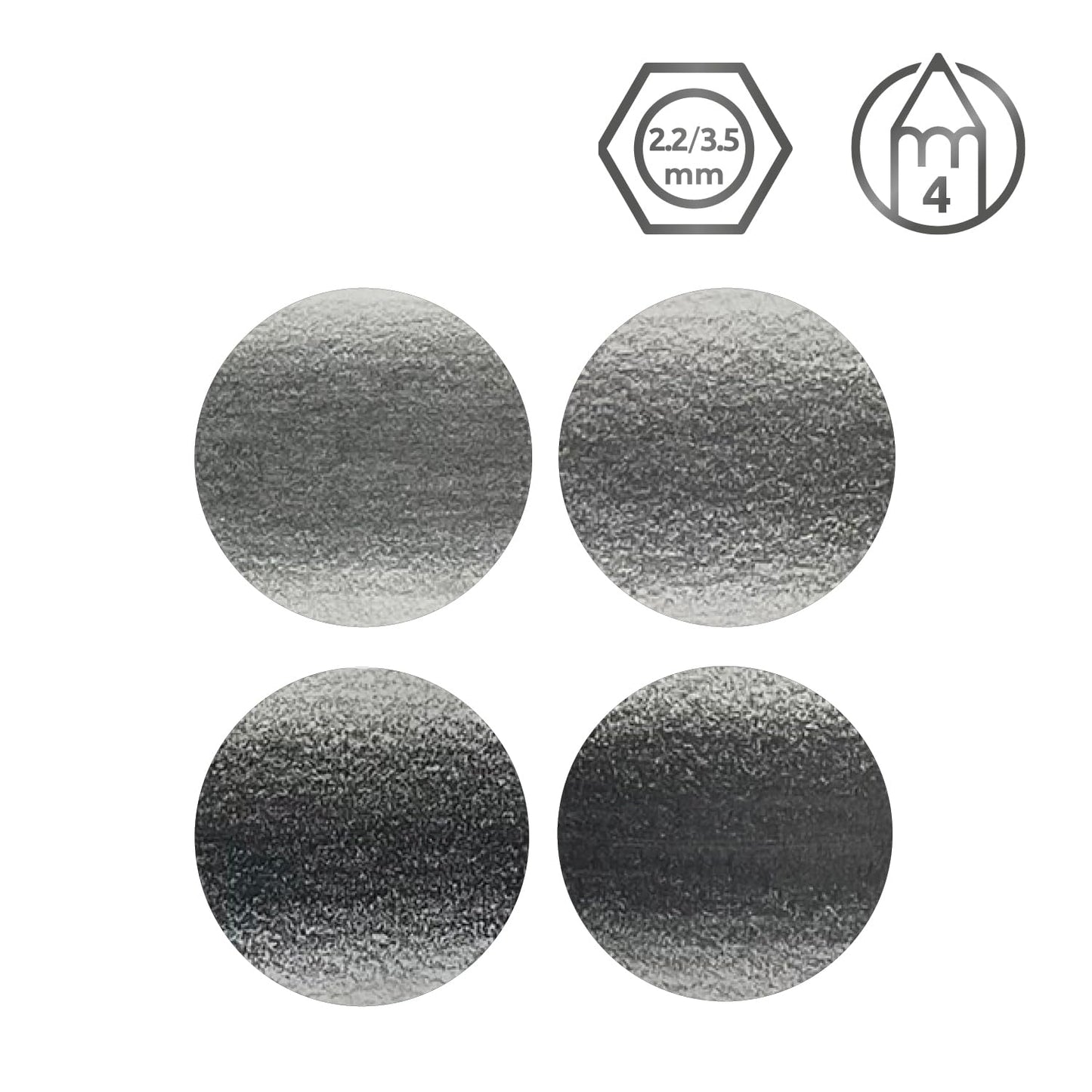 LAPICES DE GRAFITO DERWENT GRAPHIC SUAVE C4 BL # 39005 21291