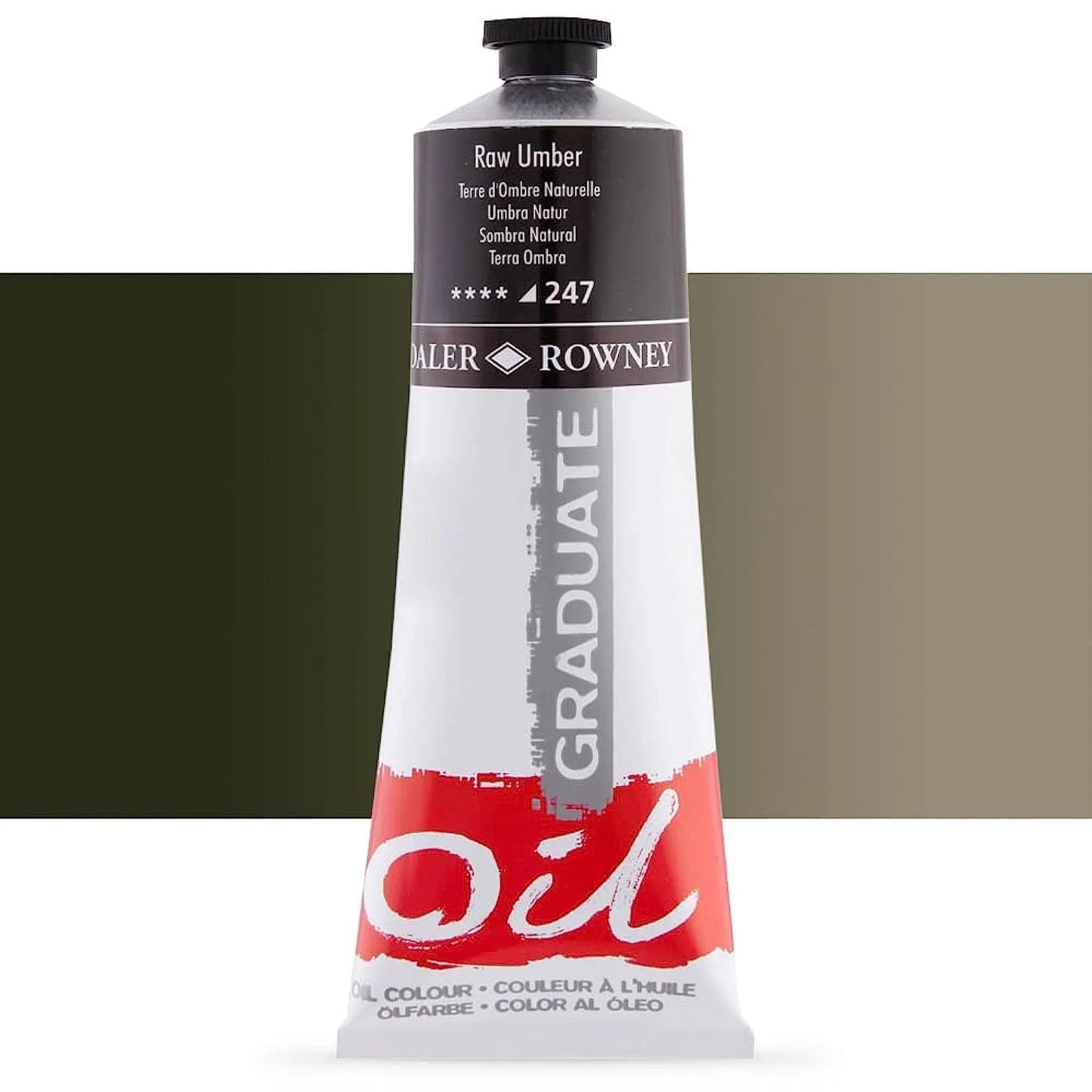 PINTURA AL OLEO GRADUATE 200ML RAW UMBER 247 58302