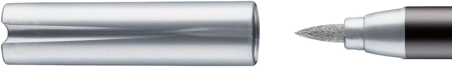 ROTULADOR EDDING BRUSHPEN P.PINCEL FLEX PLATA 61-E-1340-54