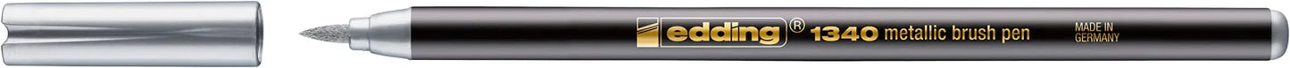 ROTULADOR EDDING BRUSHPEN P.PINCEL FLEX PLATA 61-E-1340-54