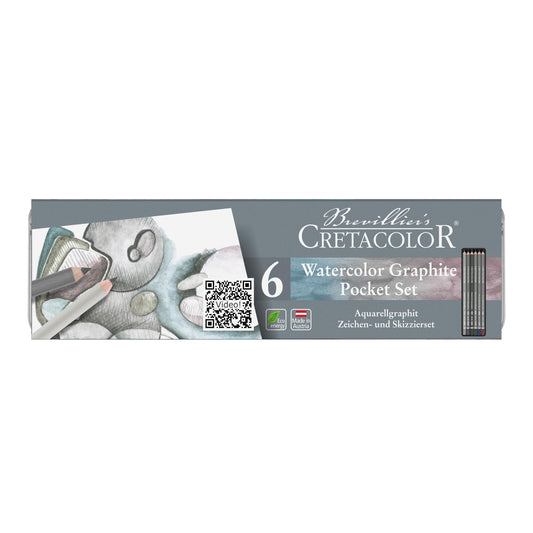 LAPICES DE GRAFITO CRETACOLOR ACUARELABLES C6 ECC018099