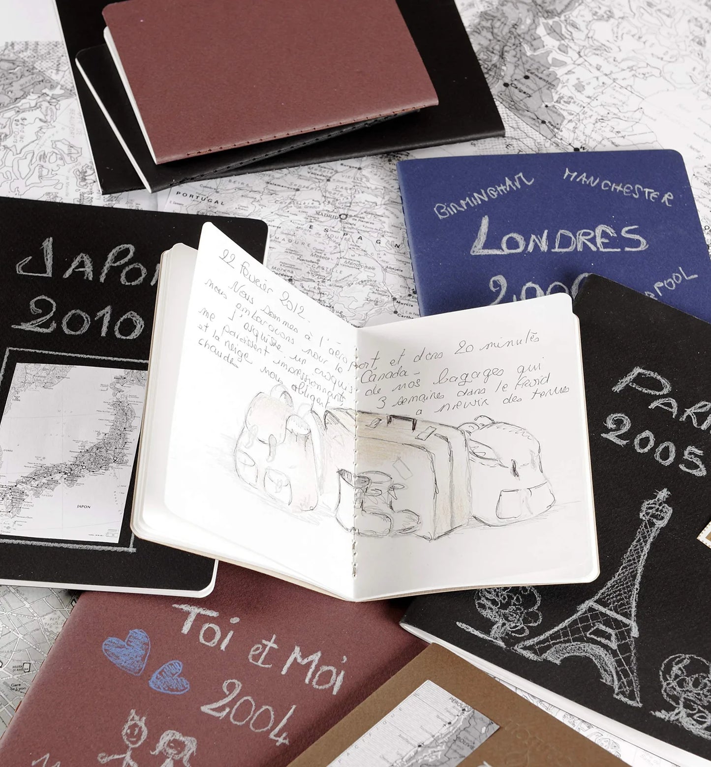 LIBRO DE DIBUJO CANSON INSPIRATION PORTADA MARRON C2PZ 21X29.7CM 96G 36H A4 ECAF006452