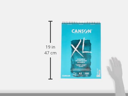 ALBUN CANSON XL AQUARELLE A3 29.7X42CM 300G 30HJ GF 62762