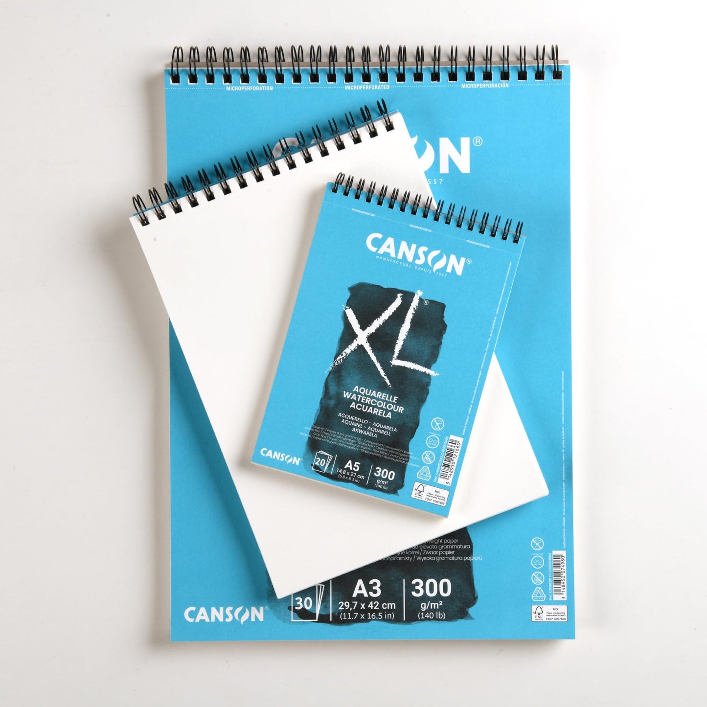 ALBUN CANSON XL AQUARELLE A3 29.7X42CM 300G 30HJ GF 62762