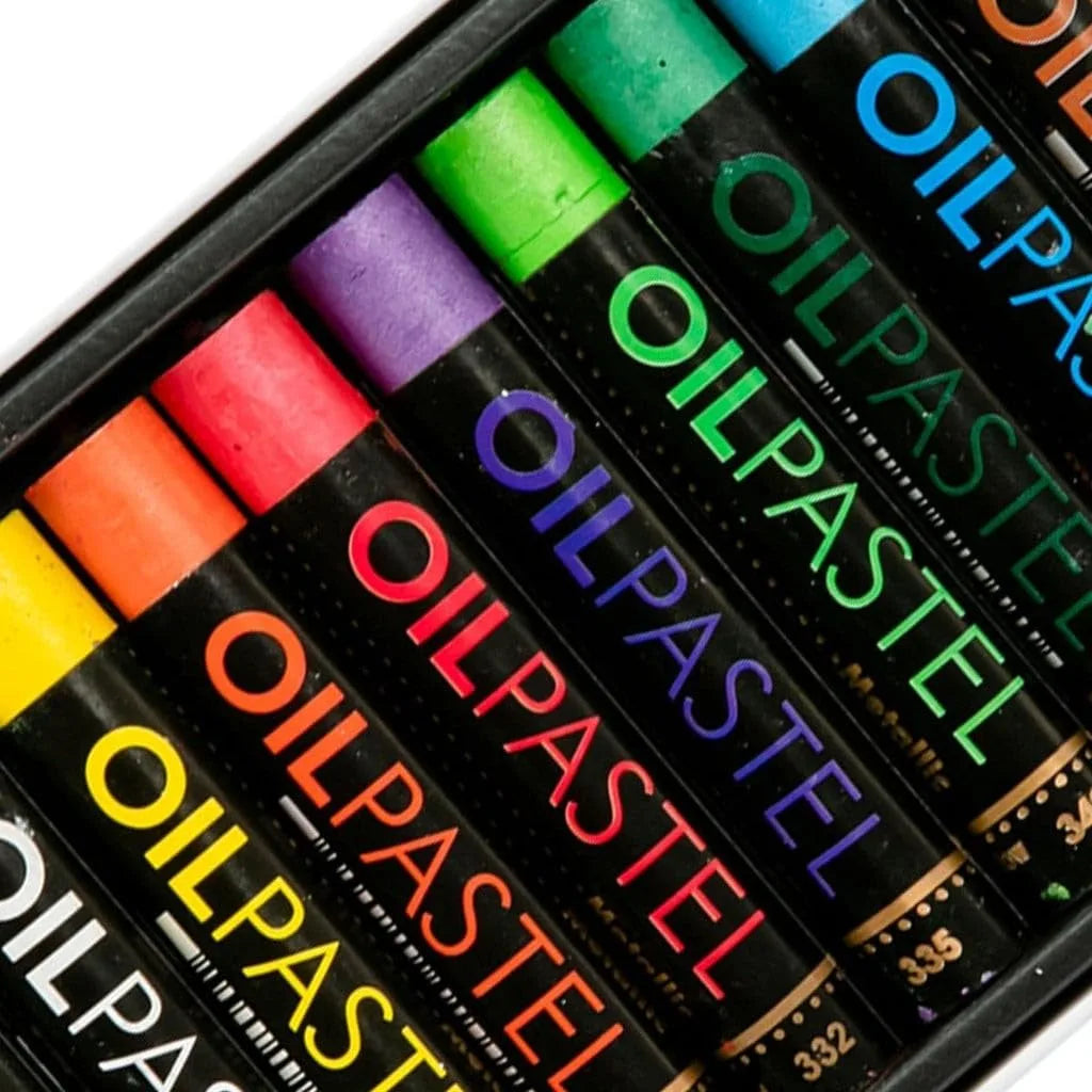 PASTEL AL OLEO MUNGYO MOP12MN METALICOS 731112
