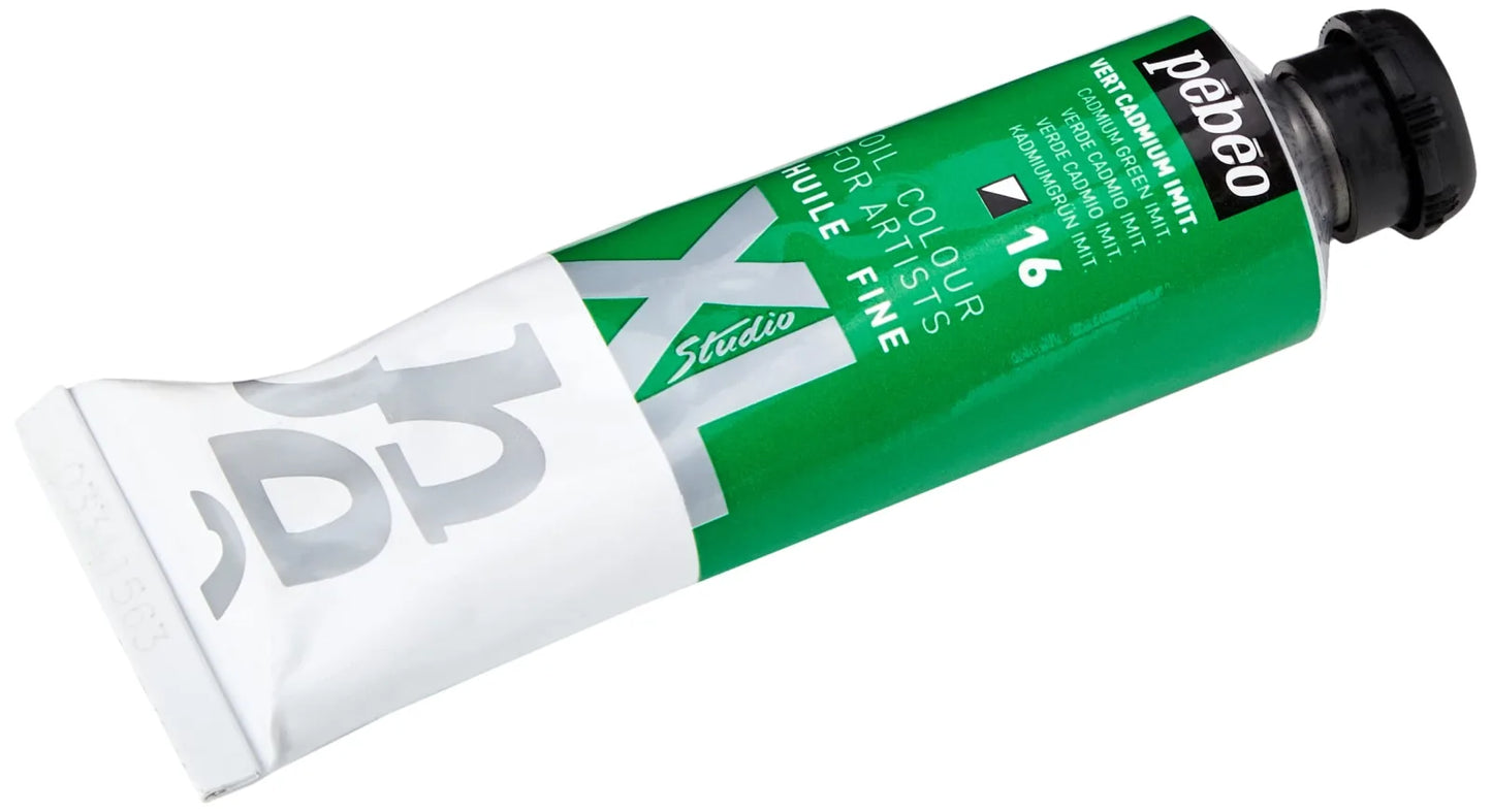 PINTURA AL OLEO PEBEO XL 37 ML VERDE CADMIO 016 120016