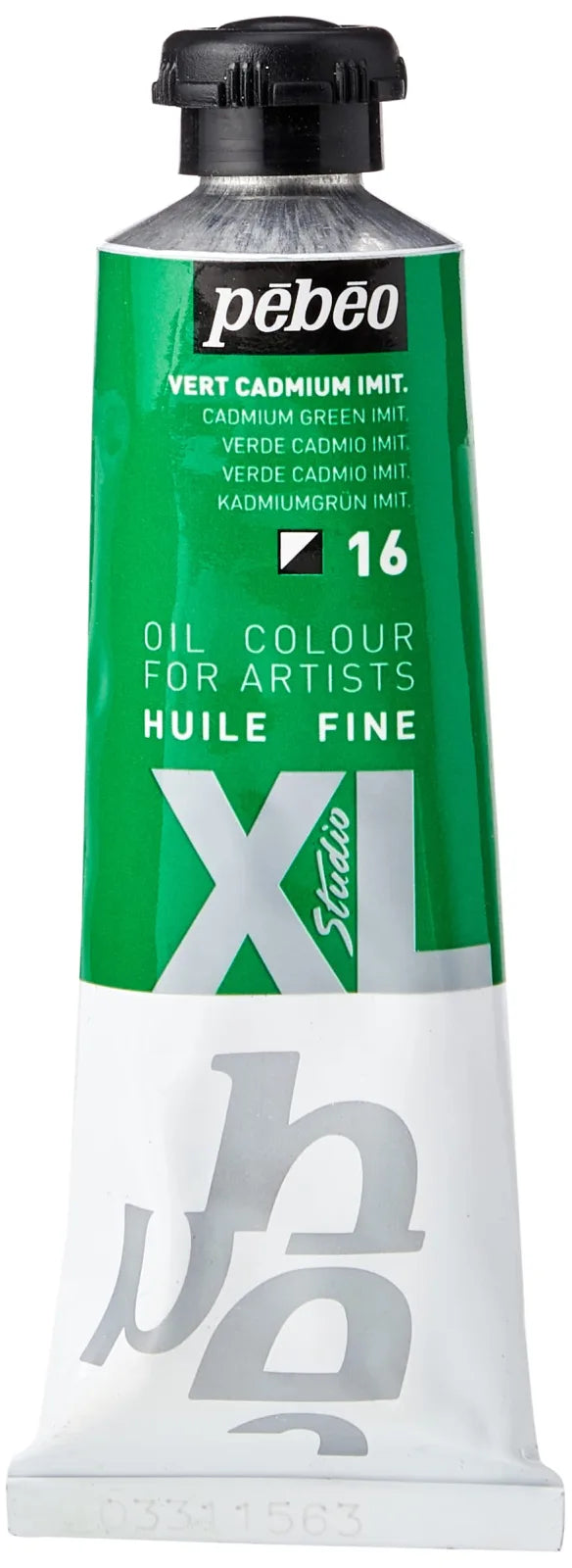 PINTURA AL OLEO PEBEO XL 37 ML VERDE CADMIO 016 120016