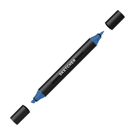 MARCADOR MOLOTOW SKETCHER P. BRUSH-CINCEL AZUL ZAFIRO 29068