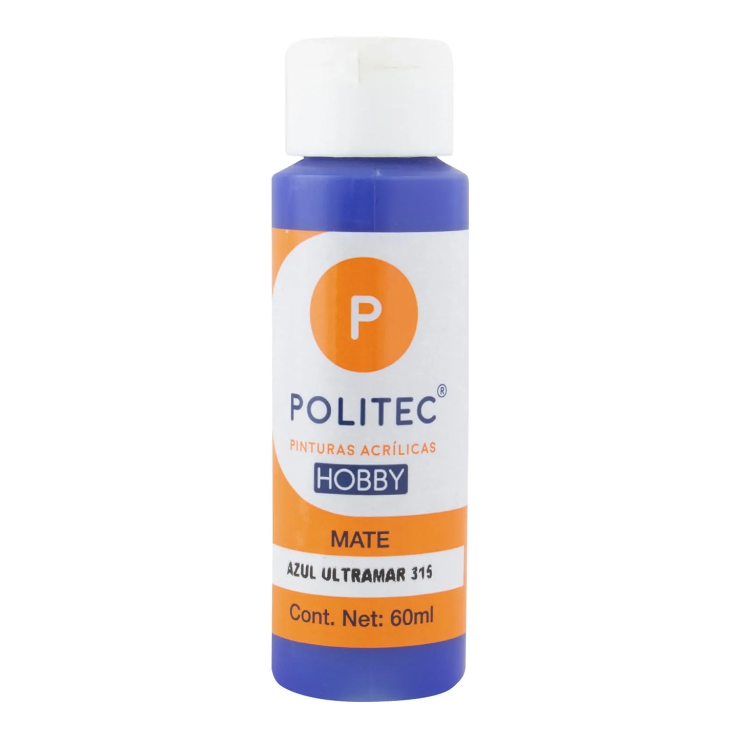 PINTURA POLITEC HOBBY CLASICO C6 DE 60ML 30890