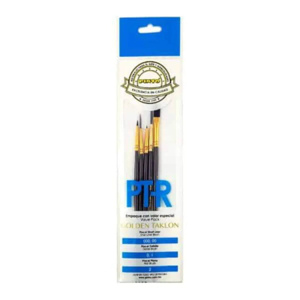PINCEL PINTO SET PTR TAKLON DORADO 330016