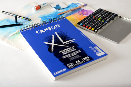 ALBUN CANSON XL MIX MEDIA A4 21X29.7 30H 300G SPP 62380