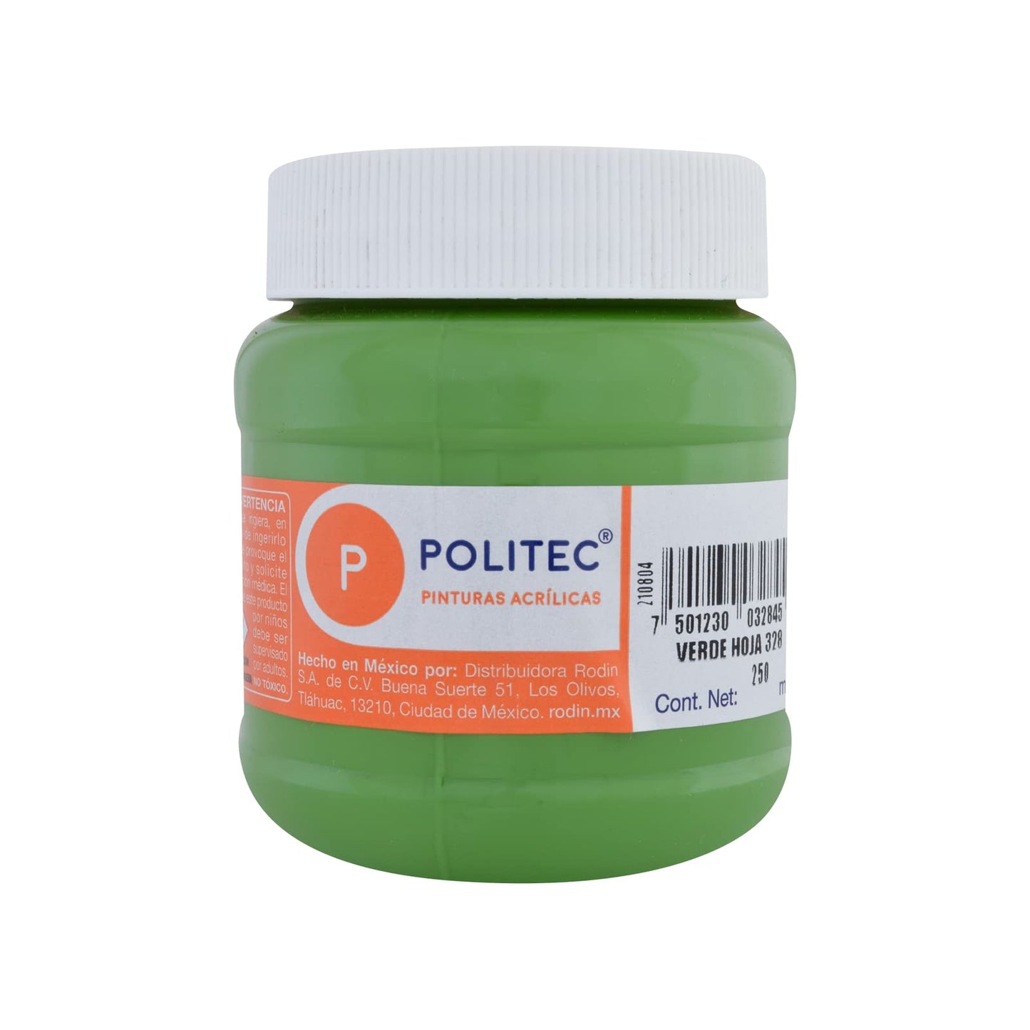 PINTURA POLITEC L-300 250ML 328 VERDE HOJA 14269