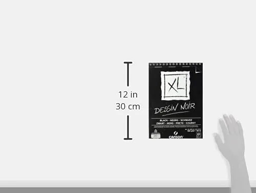 ALBUN CANSON XL DESSIN NOIR A4 21 X 29.7 40HJ 150G 57614