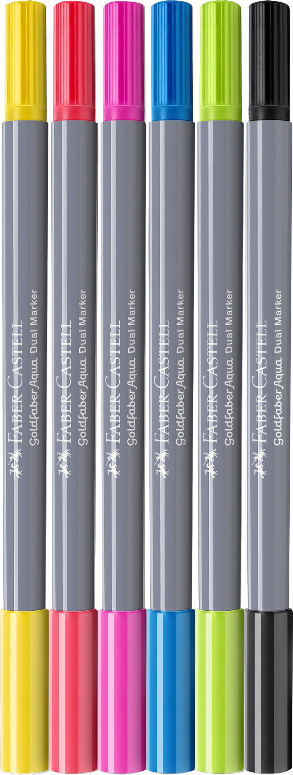 Marcador FC Gold Faber Acuarelables Doble Punta x 6 164606