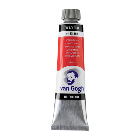 PINTURA AL OLEO VAN GOGH 40 ML ROJO AZO MED N. 3933 16422