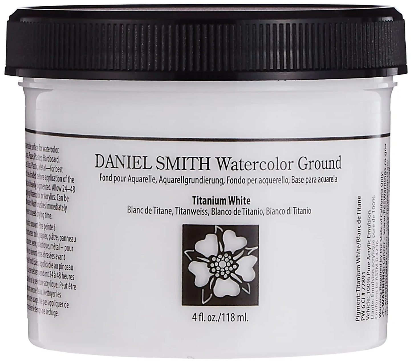 MEDIO BASE ACUARELA DANIEL SMITH 118ML BLANCO TITANIO 30648