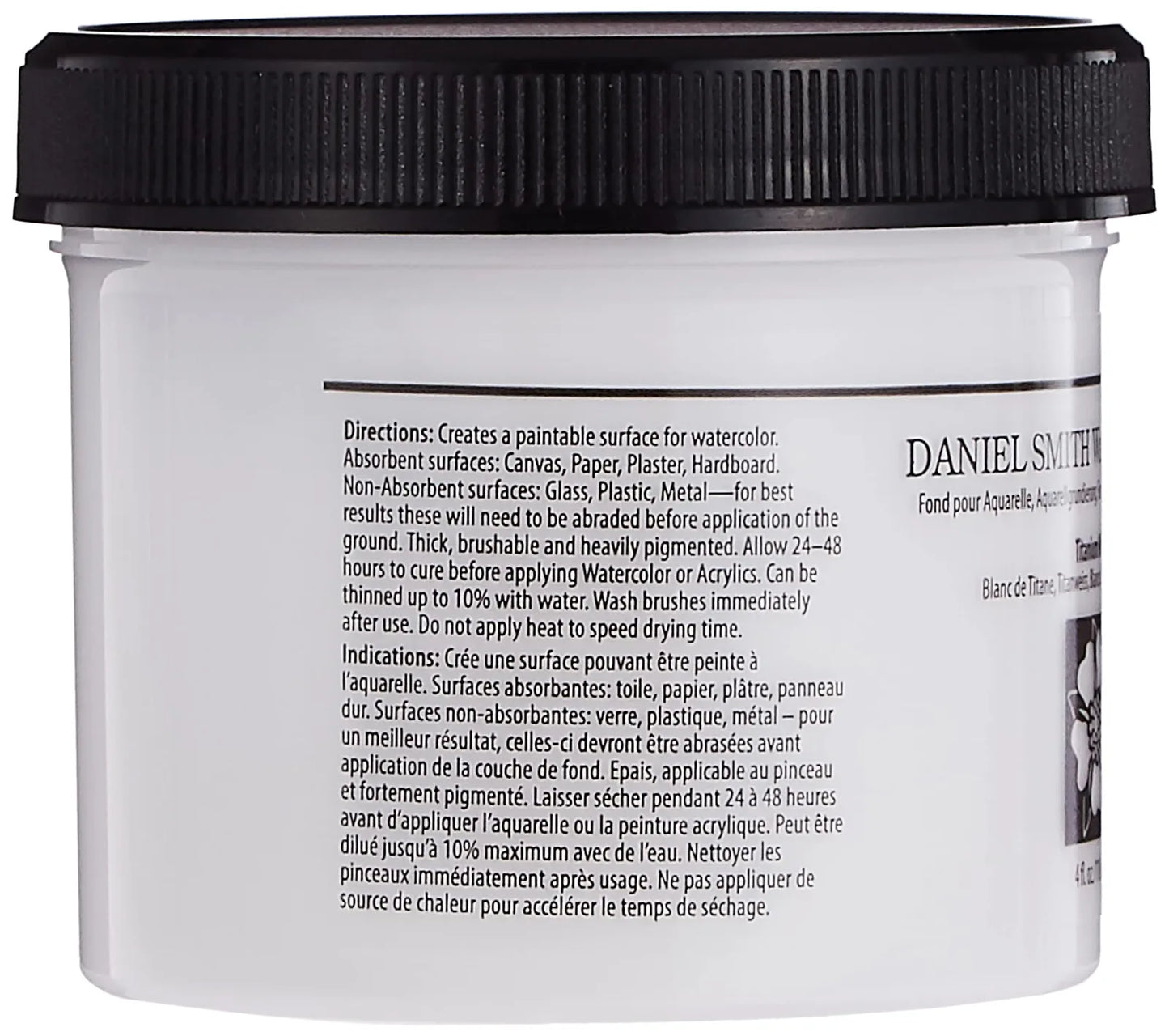 MEDIO BASE ACUARELA DANIEL SMITH 118ML BLANCO TITANIO 30648
