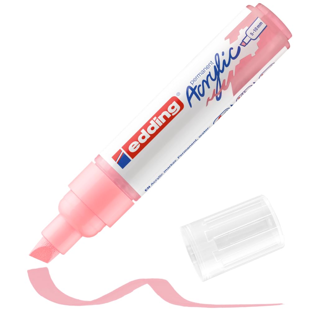 MARCADOR EDDING ACRYLIC 5-10mm ROSA 61-E-5000-935