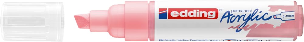 MARCADOR EDDING ACRYLIC 5-10mm ROSA 61-E-5000-935