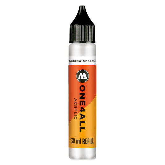 PINTURA ACRILICA PARA REFILL MOLOTOW 30 ML SIGNAY WITHE 20398