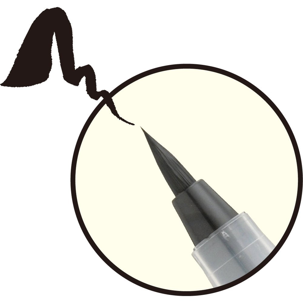 MARCADOR  KURETAKE BIMOJI BRUSH PEN PINCEL P. MEDIANA XO50-10B 745100