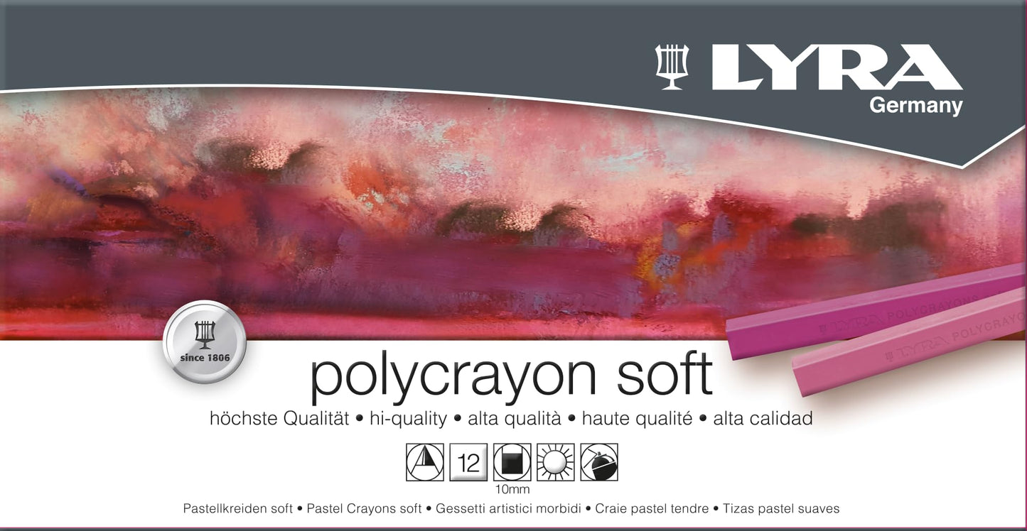 PASTEL SUAVE LYRA CON 12 BARRAS 44700