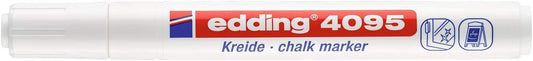 MARCADOR EDDING TIZA CRISTAL 2-3MM BLANCO 61-E-4095-49