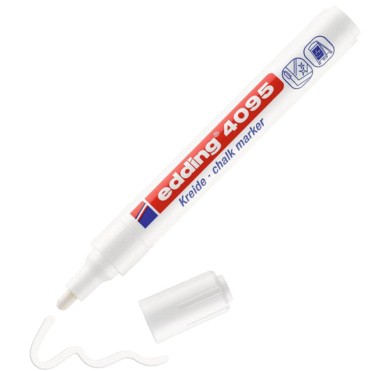 MARCADOR EDDING TIZA CRISTAL 2-3MM BLANCO 61-E-4095-49