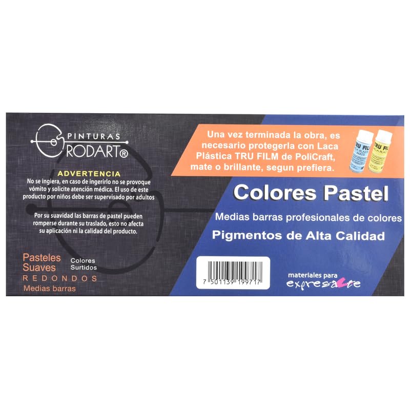 PASTEL SUAVE RODART C24 MEDIAS BARRAS 24537