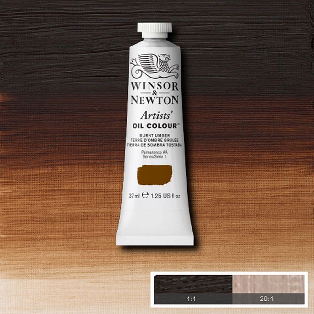 PINTURA AL OLEO W&N ARTISTS 37ML SOMBRA TOST S-1 NO 076 11111