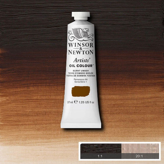 PINTURA AL OLEO W&N ARTISTS 37ML SOMBRA TOST S-1 NO 076 11111