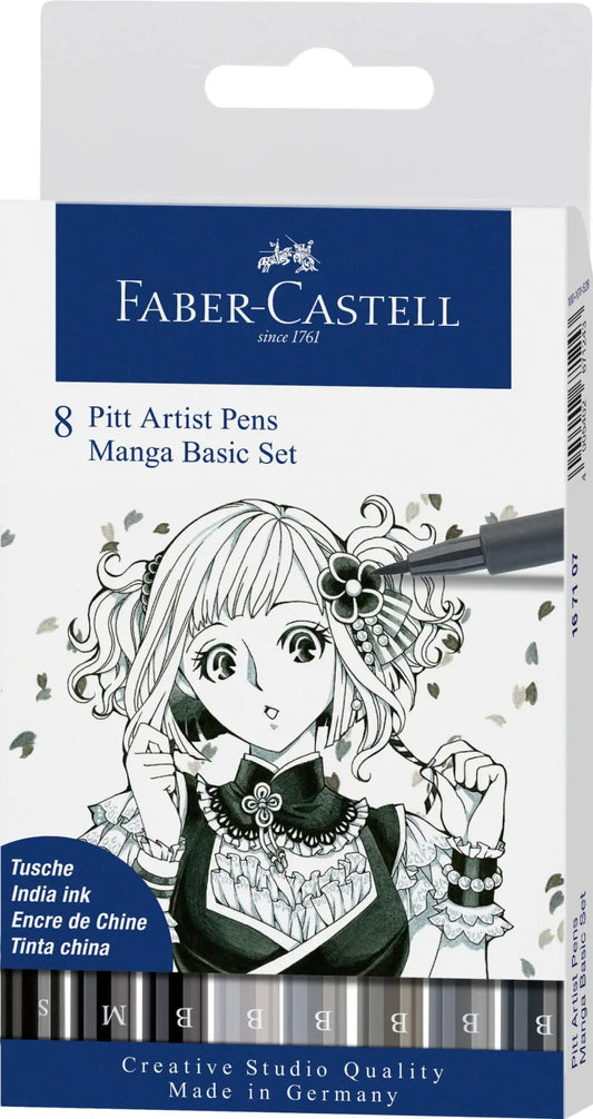 MARCADOR FC COLORES MANGA X 8 PUNTA PINCEL 167107