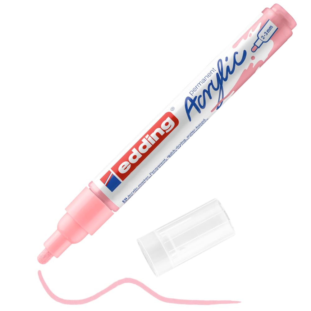 MARCADOR EDDING ACRYLIC 2-3mm ROSA 61-E-5100-935
