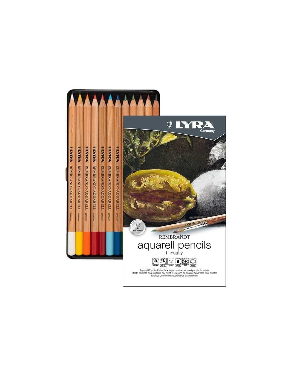 LAPICES DE COLOR ACUARELABLES LYRA REMBRANDT C12 44715